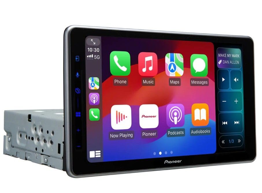 Pioneer DMH-WT5000NEX 9" Digital Multimedia Receiver Floating Capacitive HD Touchscreen Display with SiriusXM Satellite Radio Tuner (Renewed)