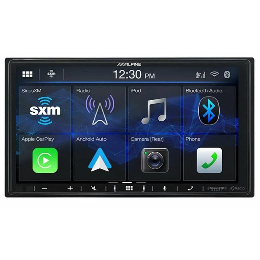 Alpine ILX-407 7 Inch 2 DIN Digital Media Receiver with License Plate Camera