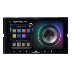 Alpine iLX-W770-M 6.75" Shallow Chassis Double-DIN Capacitive Touchscreen Digital Multimedia Receiver with KTA-450 4-Channel Amplifier