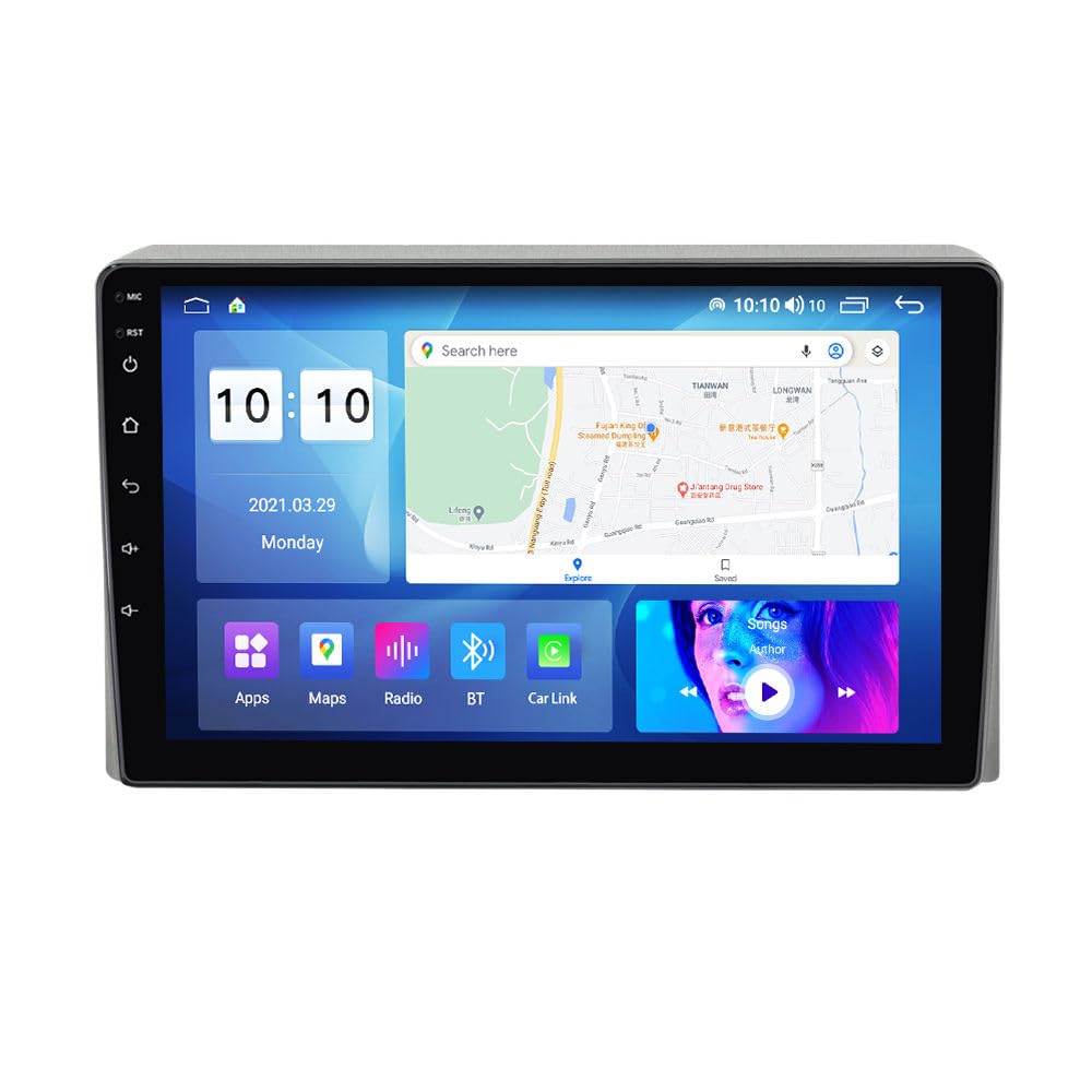 Android Car Radio Stereo for Toyota Hiace 2013-2018,4 Core 1+32G