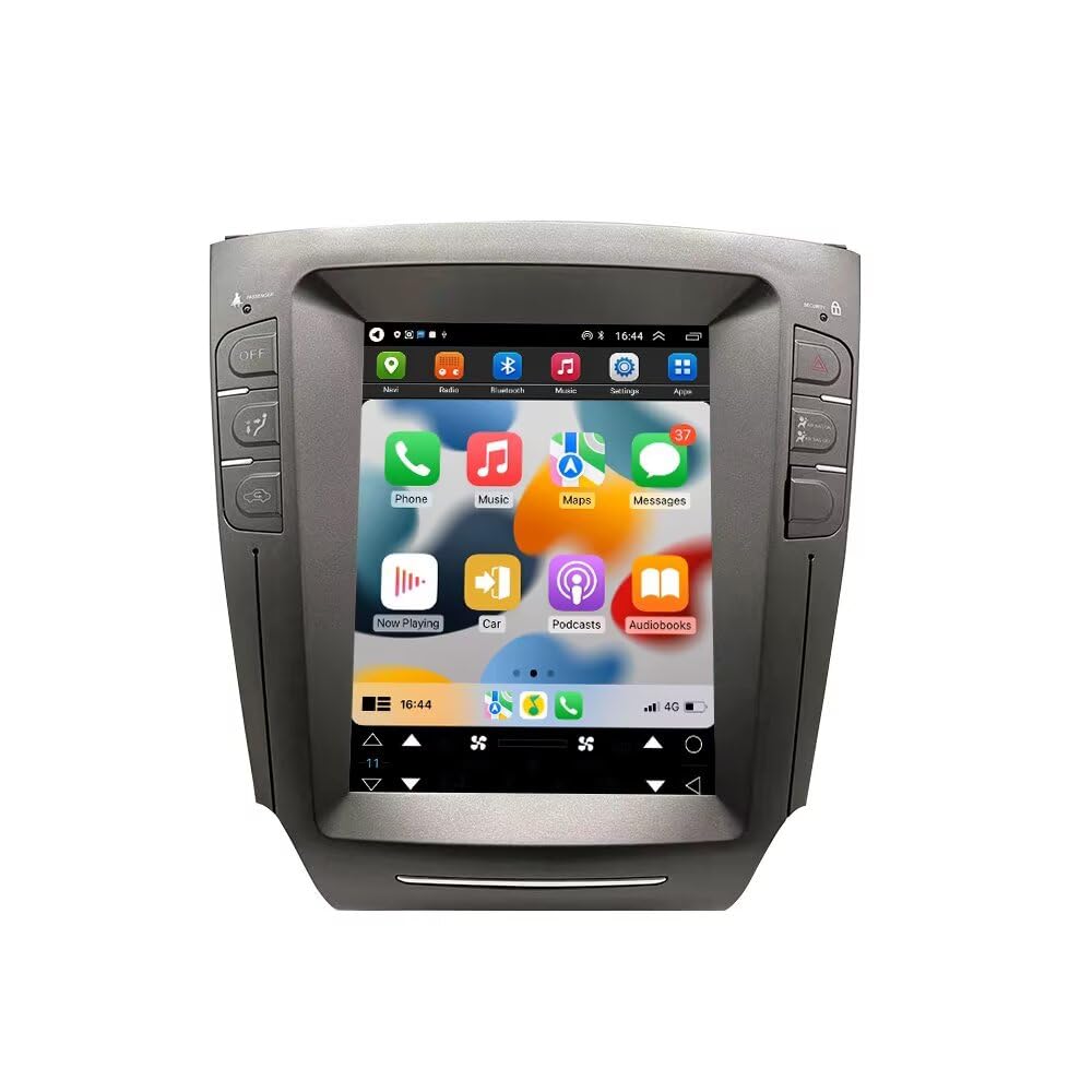8+256 for Lexus IS250 IS350 2006 2007 2008 2009 2010 2011 2012 Android 14 Head Unit Car Radio Stereo GPS Naviation Tesla with Wireless Carplay Android Auto Multimedia Audio WiFi Bluetooth