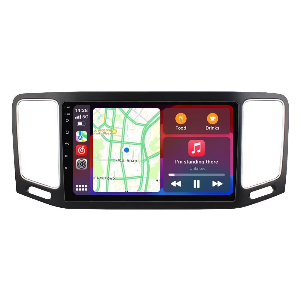 Radio for VW Sharan 2012-2018 Head Unit GPS Touch Screen 2G+64G