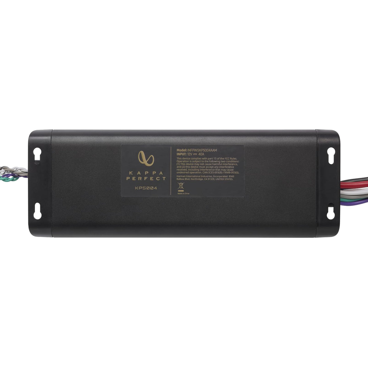 Infinity Kappa 3002A Kappa Perfect 2 x 100 Motorcycle Amplifier
