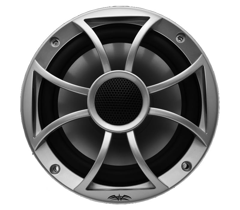 Wet Sounds - Two Pairs of Recon 6-S Sliver 6.5" Speakers and A Kicker KXMA400.4 Marine Amplifier