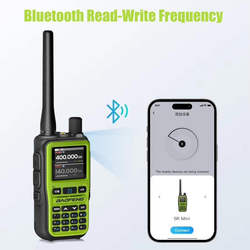 BAOFENG UV-5R MINI Radios Multi-Band Two Way Radio Bulk Set Walkie Talkies