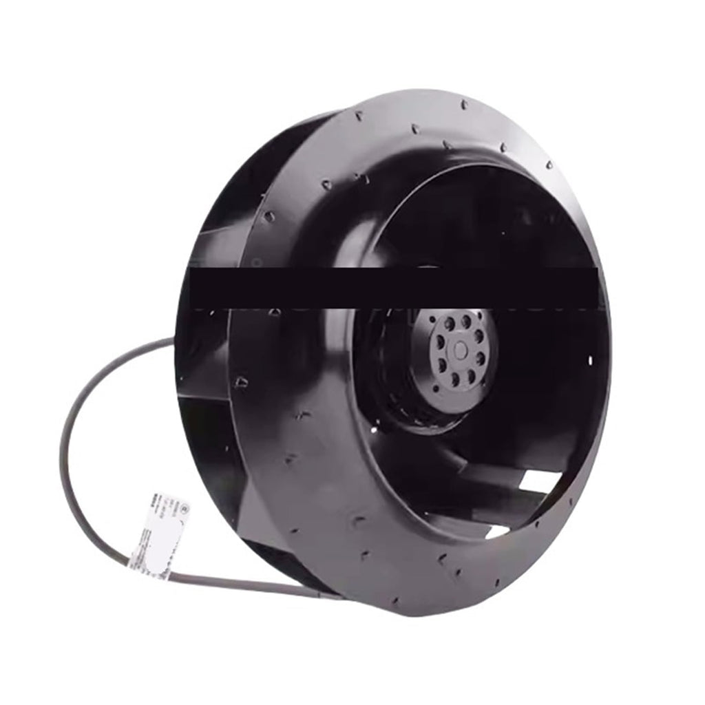 R2E225-RA92-15 225mm Centrifugal Cooling Fan, Backward Curved Blower, 230V AC, 155W, 2500 RPM, Ball Bearing, IP44, for Electrical Cabinets, HVAC, Industrial Ventilation and Cooling Systems