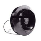 R2E225-RA92-15 225mm Centrifugal Cooling Fan, Backward Curved Blower, 230V AC, 155W, 2500 RPM, Ball Bearing, IP44, for Electrical Cabinets, HVAC, Industrial Ventilation and Cooling Systems