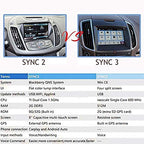 2021 SYNC 3 Upgrade Kit, Fits for 2016 Ford F-250, SYNC 2 to SYNC3.4 MyFord Touch (MFT) Support Carplay,Including 8 Inch Screen, GPS Navigation Antenna,APIM Module,USB Hub,NA 220 MAP