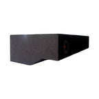 Custom Single 10" Subwoofer Enclosure Compatible with 2022-2026 Tundra Crew Max- Under Seat Sealed Sub Box- Custom Fit-Black