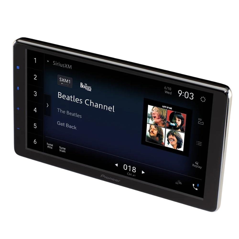DMH-WT7600NEX - Multimedia Receiver with 9" HD Capacitive Touch Floating Display