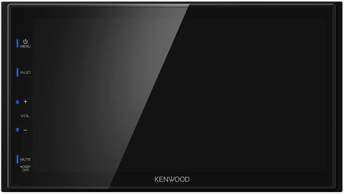 KENWOOD DMX125BT 6.8 Inch LCD Touchscreen Digital Media Car Stereo, Bluetooth Audio and Hands Free Calling, Double Din, USB, Rear Camera Input, AM/FM Radio