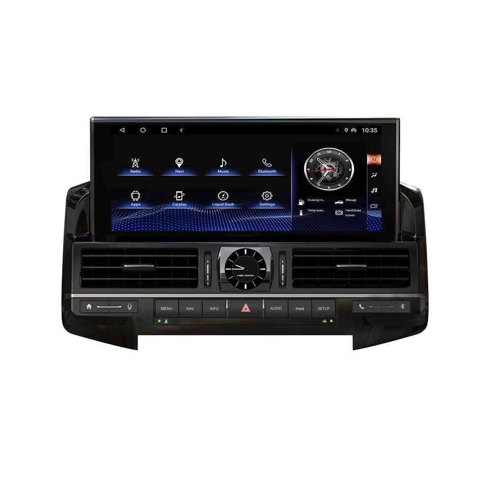 Android Car Stereo for Toyota Land Cruiser LC200 2016-2021 (High-end Version)