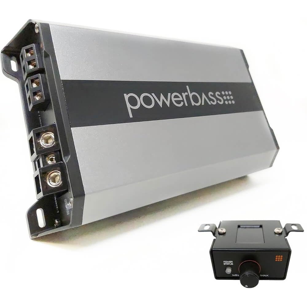 PowerBass PBM-500.1-500Watt x 1 (2 ohm) Mono Mini Amplifier