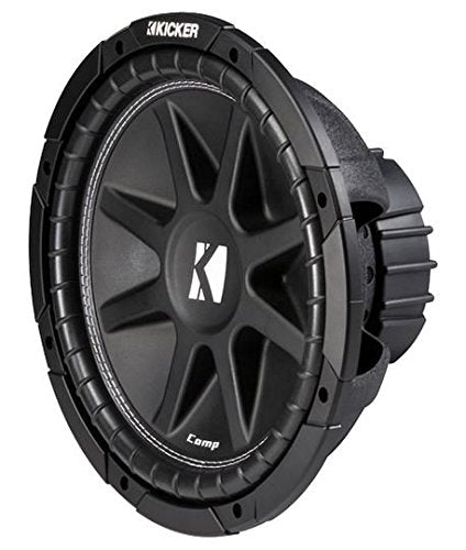 Kicker 43C124 Comp C12 Dual 12 Sub Box Final 2 Ohm Fits Regular Cab Trucks