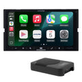 Alpine ILX-W770-M 7" Multimedia Receiver w/PWE-S8 8" Compact Powered Subwoofer