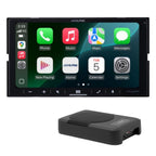 Alpine ILX-W770-M 7" Multimedia Receiver w/PWE-S8 8" Compact Powered Subwoofer