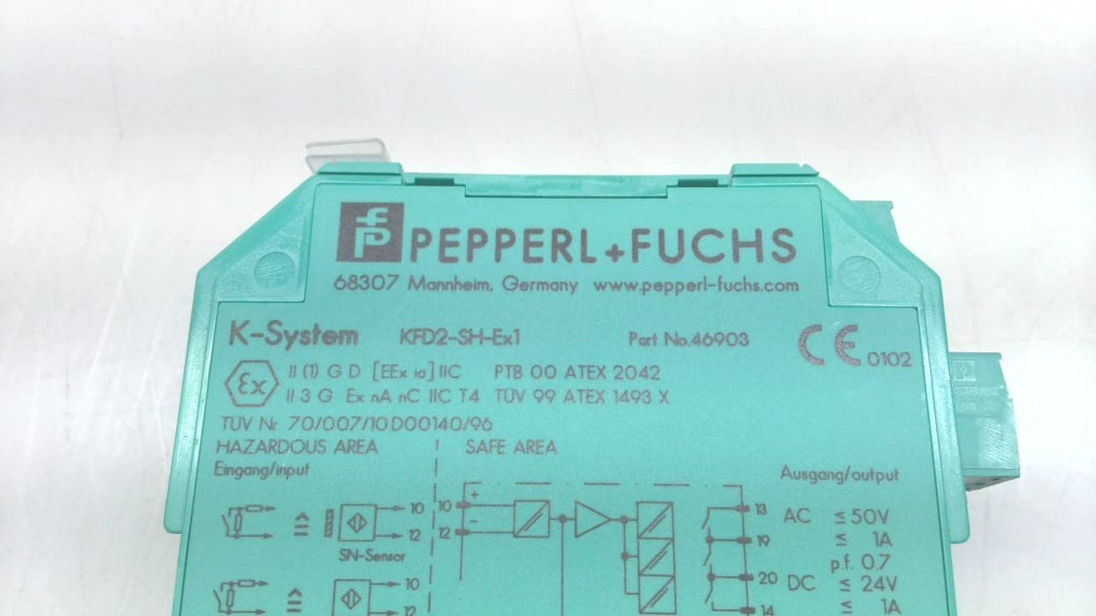 Pepperl+Fuchs Switch Amplifier KFD2-SH-Ex1, New in Box, One Year Warranty!(Actual delivery is About 1-2 Weeks!)