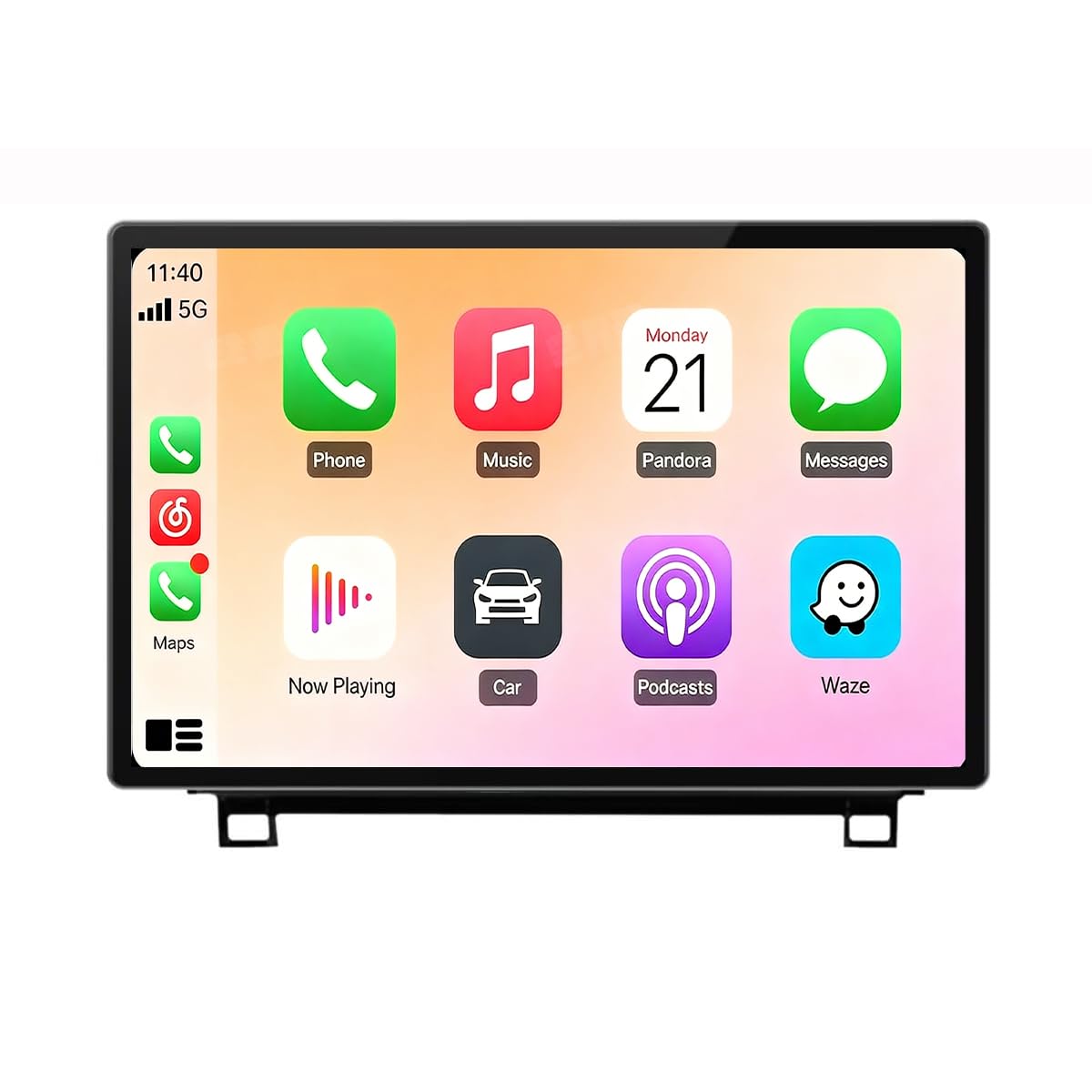 13'' 2K Android Car Radio for 【Toyota Tundra 2008 2009 2010 2012 2013】 Stereo, 1920 * 1200P Touch Screen for Car Stereo with Carplay Android Auto Bluetooth GPS WiFi FM 4+64G