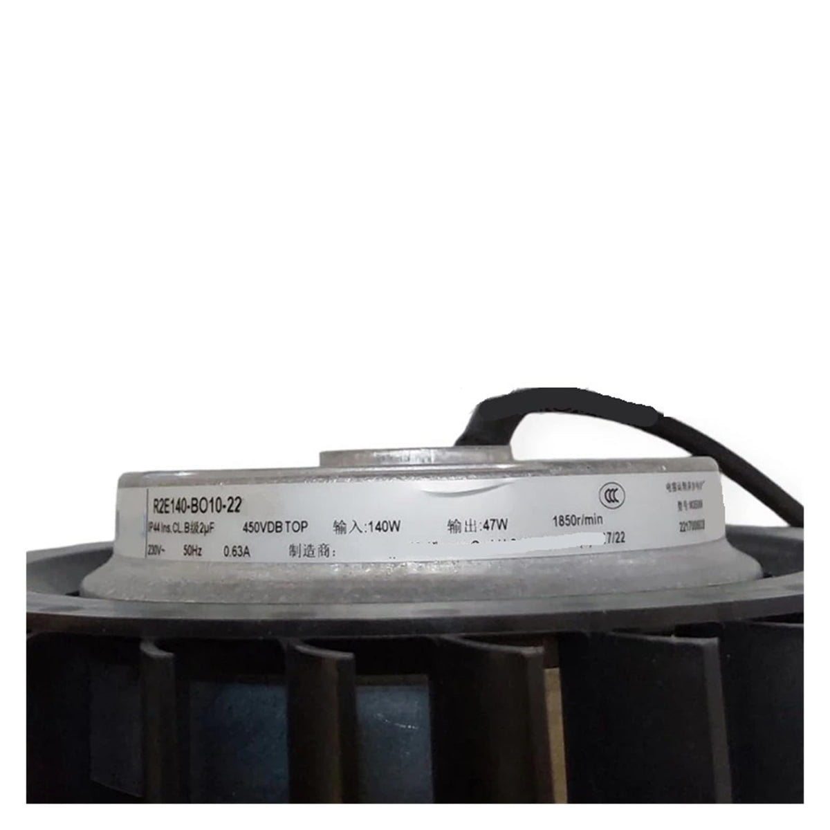 140mm AC Cooling Fan Industrial Blower 115V 60Hz R2E140-BD10-22 for HVAC Ventilation and Equipment Cooling