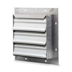 Dayton 36" Backdraft Damper / Wall Shutter, 36-1/2" x 36-1/2" Opening Required - 3C310