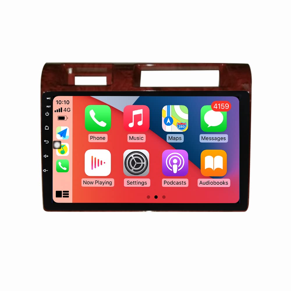 9" Car Radio Stereo for Toyota Land Cruiser LC 70 Series 2007-2020 Dash Kit, 4+64GB 8-Core Android11 GPS Navigation Multimedia Player with Car-Play Android Auto