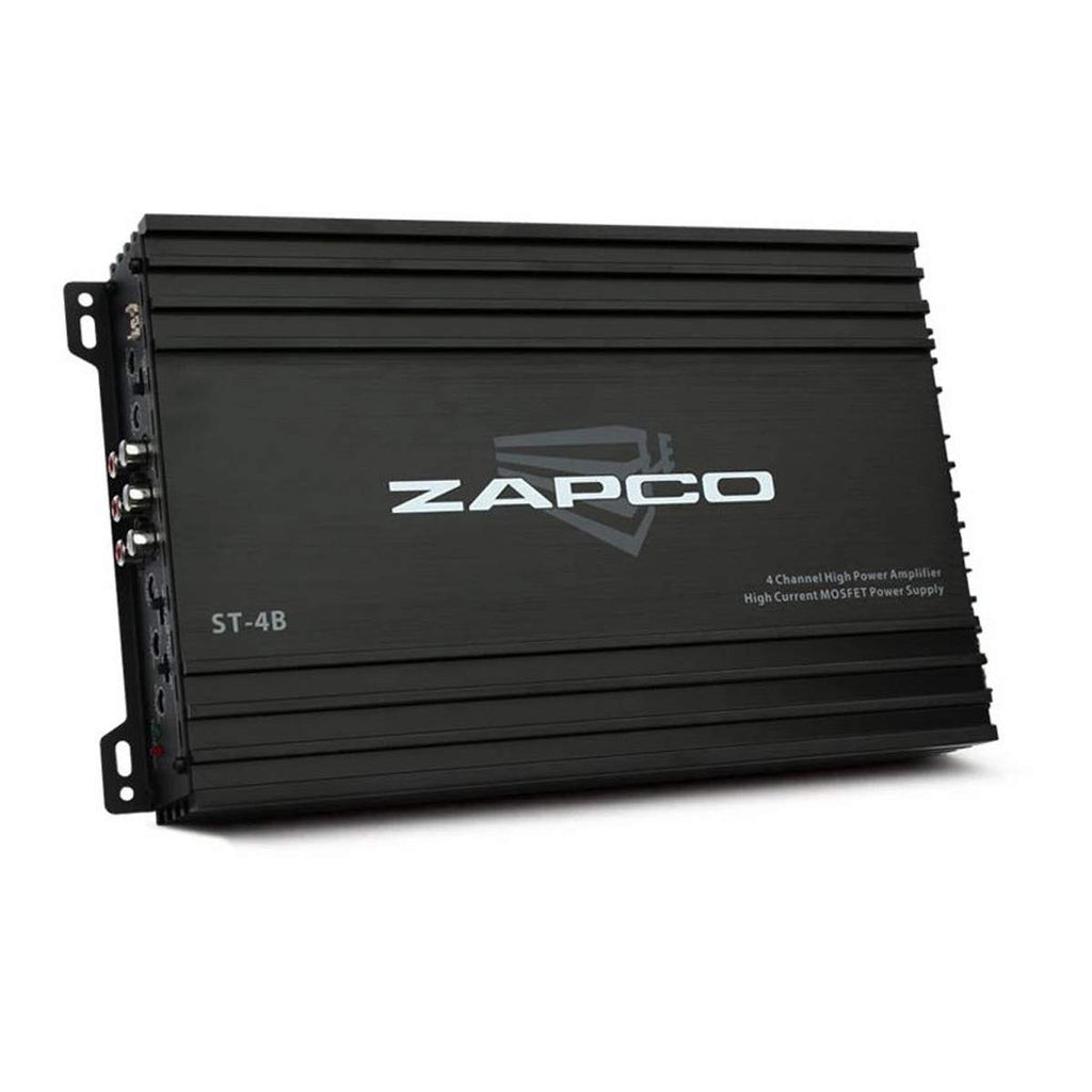 Zapco ST-4B 4-Channel 65 Watts x 4 RMS Full Range Class AB Amplifier