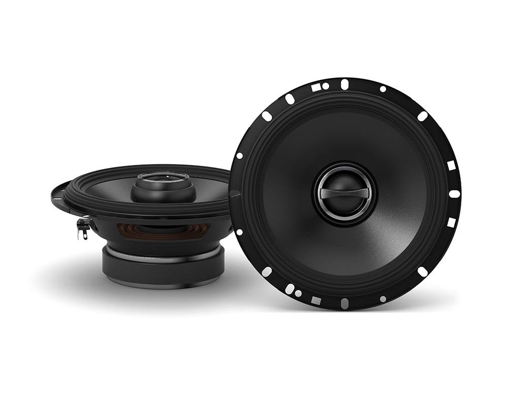 CreativeAudio Alpine 1-Pair S-S65C 6.5" Component Speakers with 1-Pair S-S65 6.5" Coax Speakers and S-A32F 320W 4-Ch Amp and Wiring