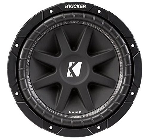 American Sound Connection Compatible with 2005-2019 Nissan Frontier Crew Cab Truck Kicker Comp C10 Dual 10" Sub Box Enclosure - Final 2 Ohm