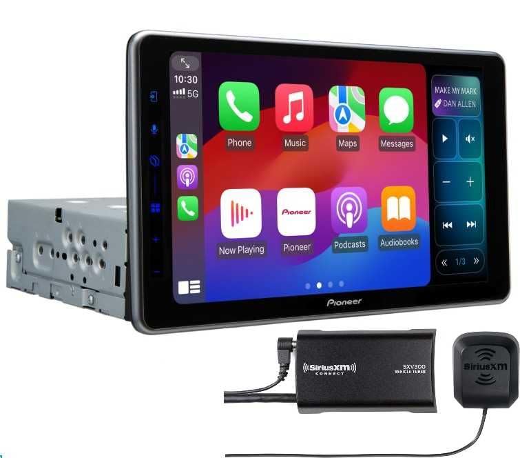 Pioneer DMH-WT5000NEX 9" Digital Multimedia Receiver Floating Capacitive HD Touchscreen Display with SiriusXM Satellite Radio Tuner (Renewed)