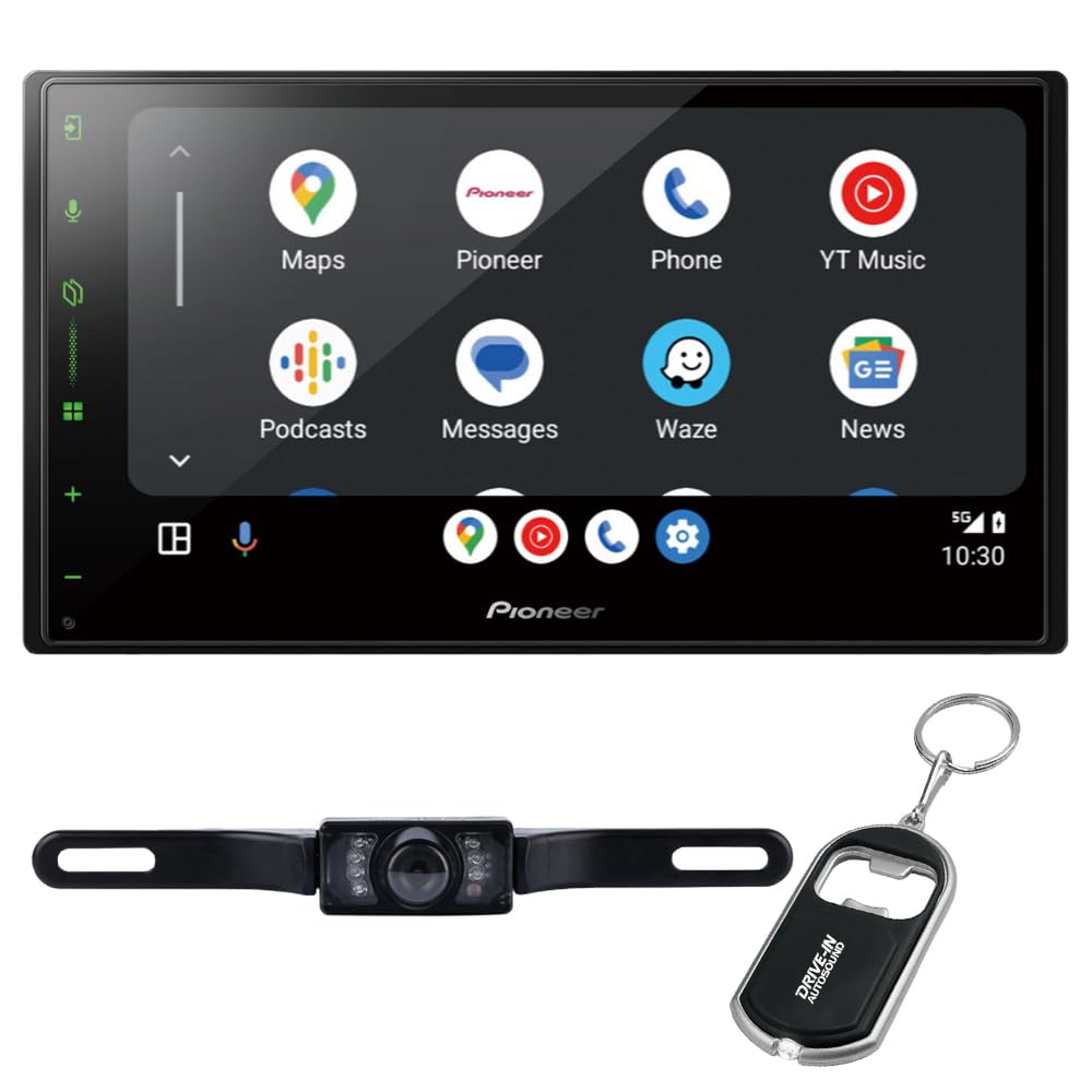 Pioneer DMH-2000NEX 6.8" Double-DIN Digital Multimedia Receiver with License Plate Rear View Camera