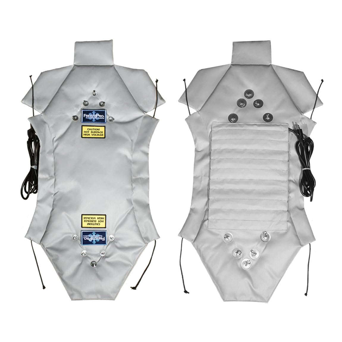 UniTherm FreezePro Valve, Heat-Trace Insulation Jacket for Industrial Pipes and Valves. Frost Protection, Winterization Materials 18Lx06W