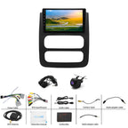 Double Din Car Stereo for Dodge Ram 1500 2500 3500 2002-2005 with Wireless Carplay and Android Auto, 9" Touchscreen 2G+32G Android 13 Car Radio Receiver w/GPS Navi WiFi HiFi SWC AHD Backup Camera Mic