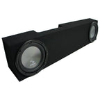 Harmony Audio Dual 10 Subwoofer Box Fits Dodge Ram Mega Cab 2006-2015