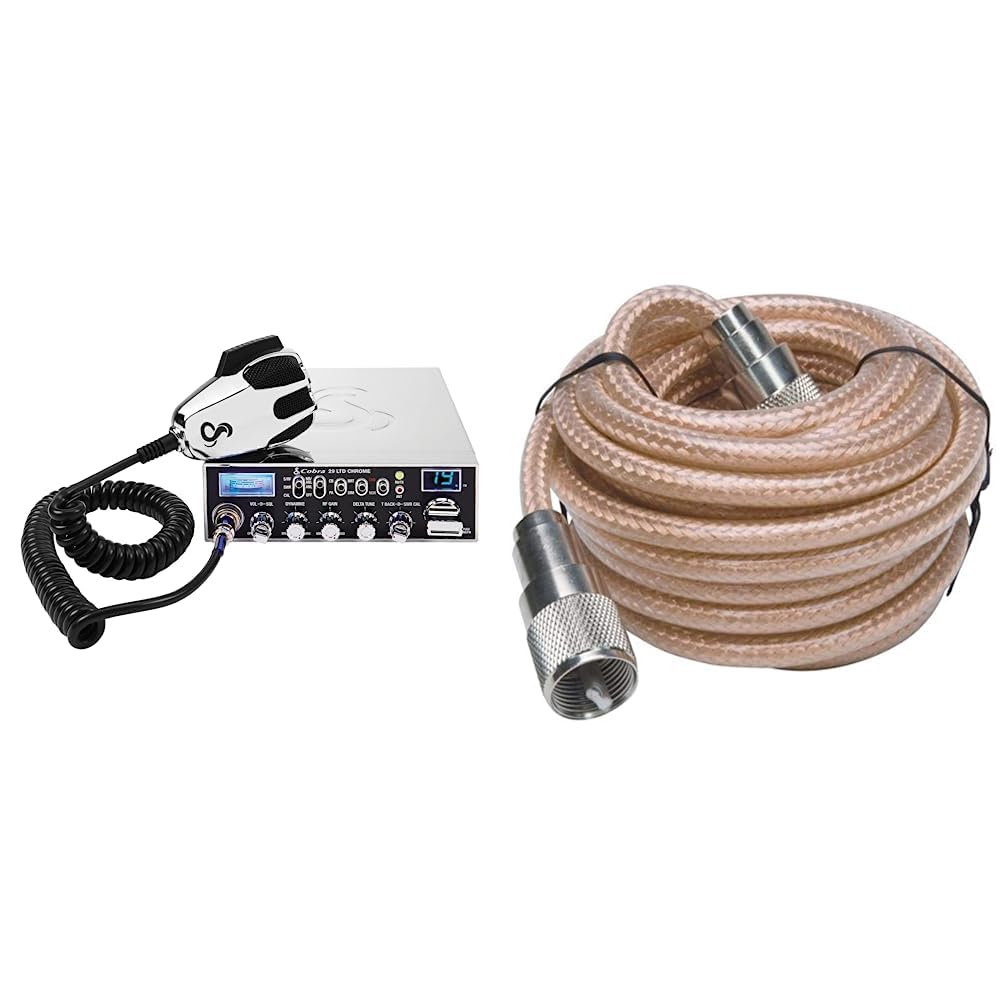 Cobra 29 LTD Professional CB Radio - 4-watt AM/FM CB emergency Radio with Full 40 Channels
