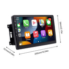 4+64G Android 14 Double Din Radio for Ford F-250 F-350 F-450 F-550 2005-2007 with Wireless Carplay Android, 10 inch Touch Screen Bluetooth Stereo Head Unit Stereo WiFi GPS Navigation Mirror Link