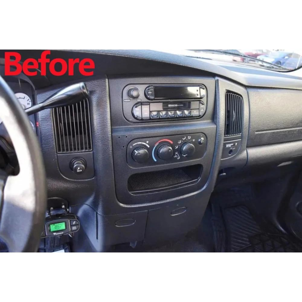 2+64G Double Din Car Stereo for Dodge Ram 1500 2500 2500 3500 2002-2005, 6.86" Touchscreen Car Radio Upgrade Head Unit Android 14 Radio with Wireless Carplay Android Auto Backup Camera FM/RDS DSP SWC