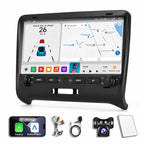 4Core 2+64GB Android 14 Car Radio Stereo for Audi TT MK2 8J 2006-2014, 10.26 Inch Touch Screen Dash Kit with Wireless CarPlay Android Auto GPS Navigation Bluetooth SWC WiFi 5G DSP RDS FM Camera Pleas