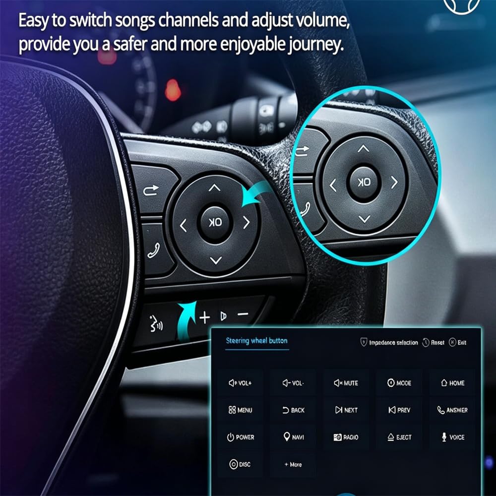 8.4" Wireless CarPlay & Android Auto Car Stereo for Dodge Challenger 15-21