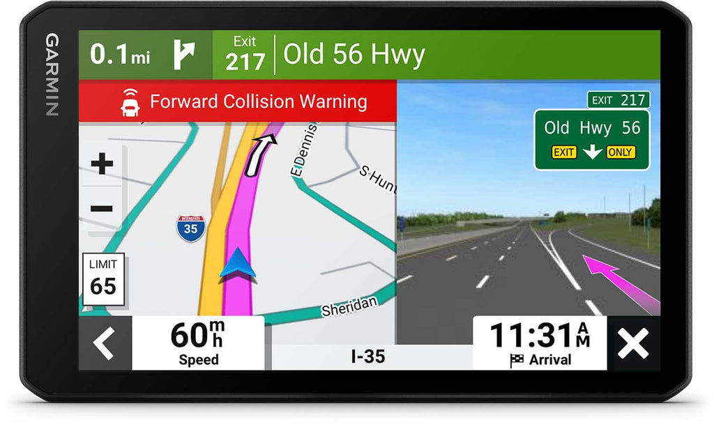 Garmin RV Cam 795, Large, Easy-to-Read 7" GPS Navigator, Built-in Dash Cam, Automatic Incident Detection, Custom RV Routing, High-Resolution Birdseye Satellite Imagery (Renewed)
