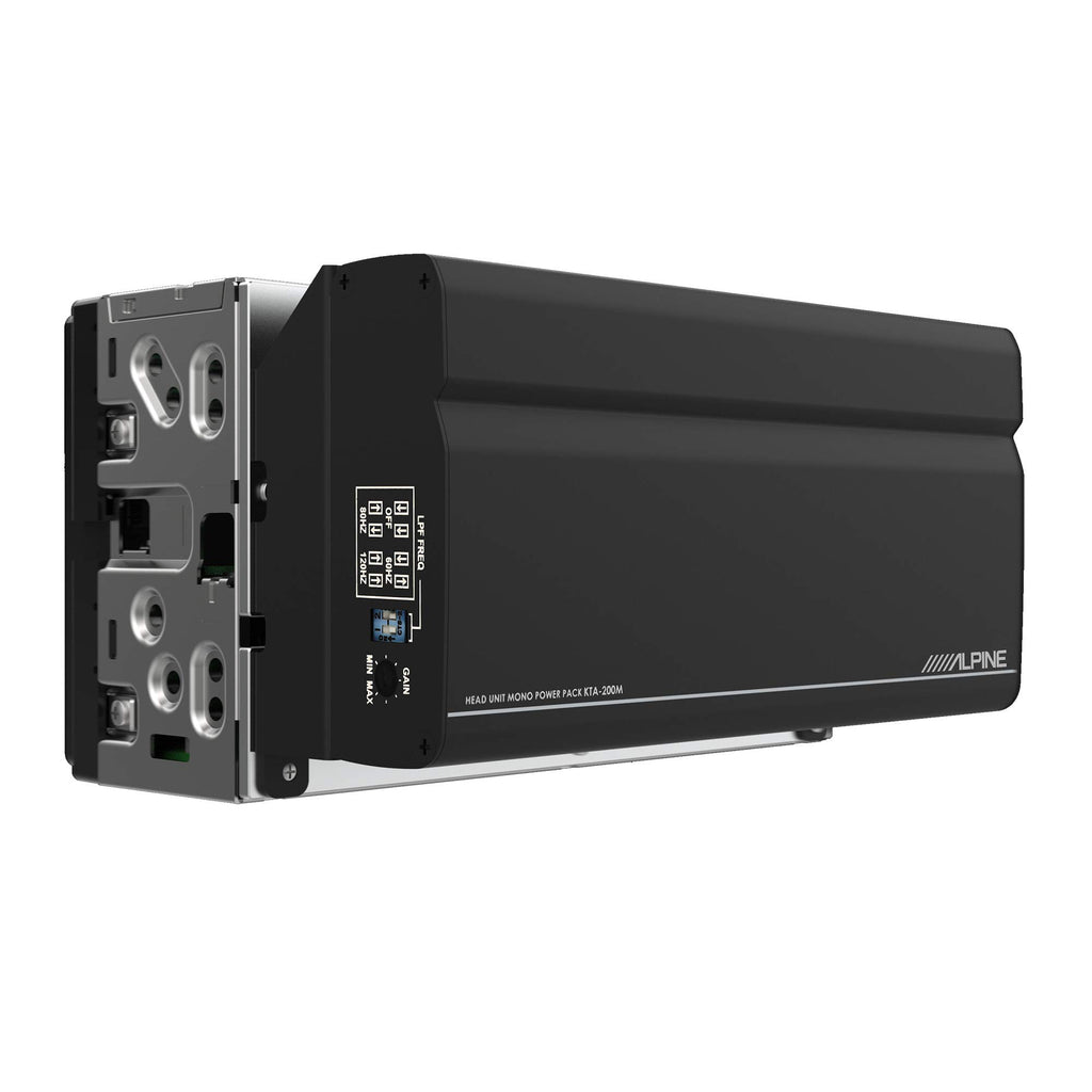 Alpine KTA-200M Mono Amplifier with PowerStack Feature