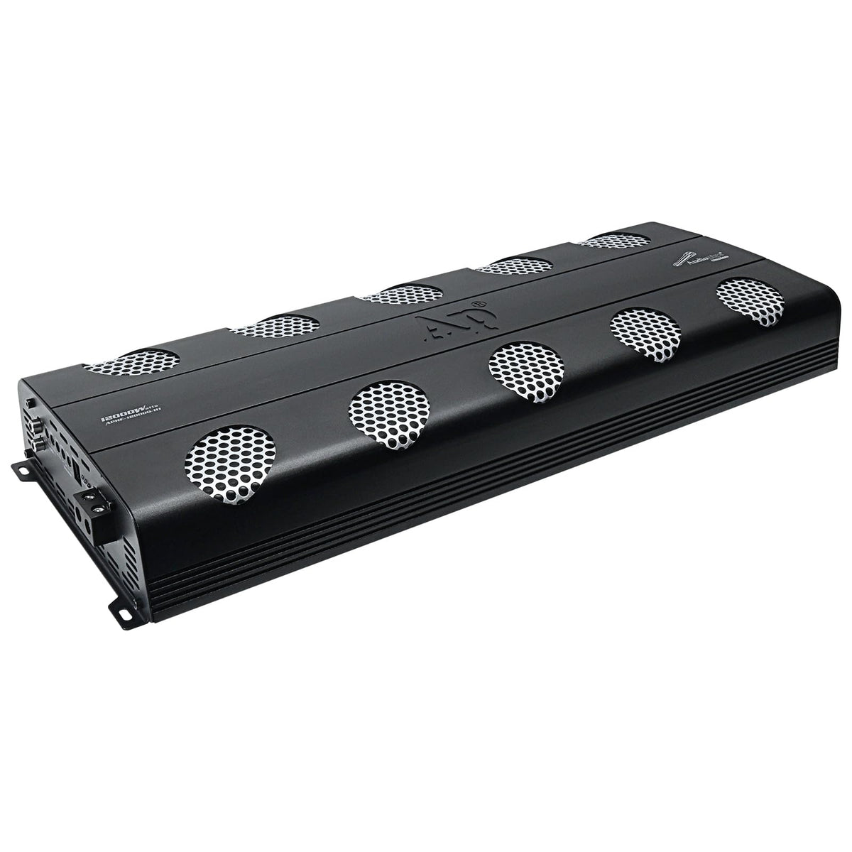 Audiopipe 3000 Watts Full Range Class D Mosfet Amplifier (APHF-3000D-H2), 4-Point Protection System, 2 Ohm, BTL Mode, Remote Bass Control Knob