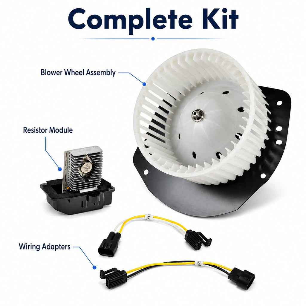 Automotive HVAC Blower Kit for Mercury Ford 1999-2011