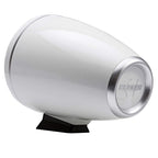 KICKER KMFC8W 8" Flat Mount Loaded Marine Wake Towers with 46KM84L Speakers - White Grills and Enclosures