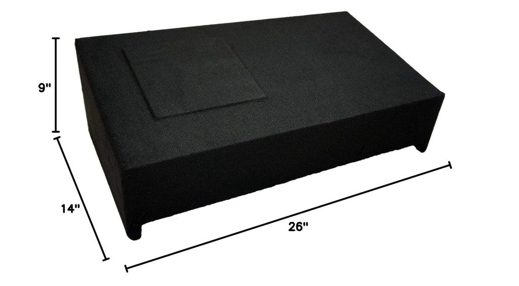 Alpine S-W12D4 Type S 12" Loaded Sub Box Fits 2009-2015 Ford F150 SuperCrew