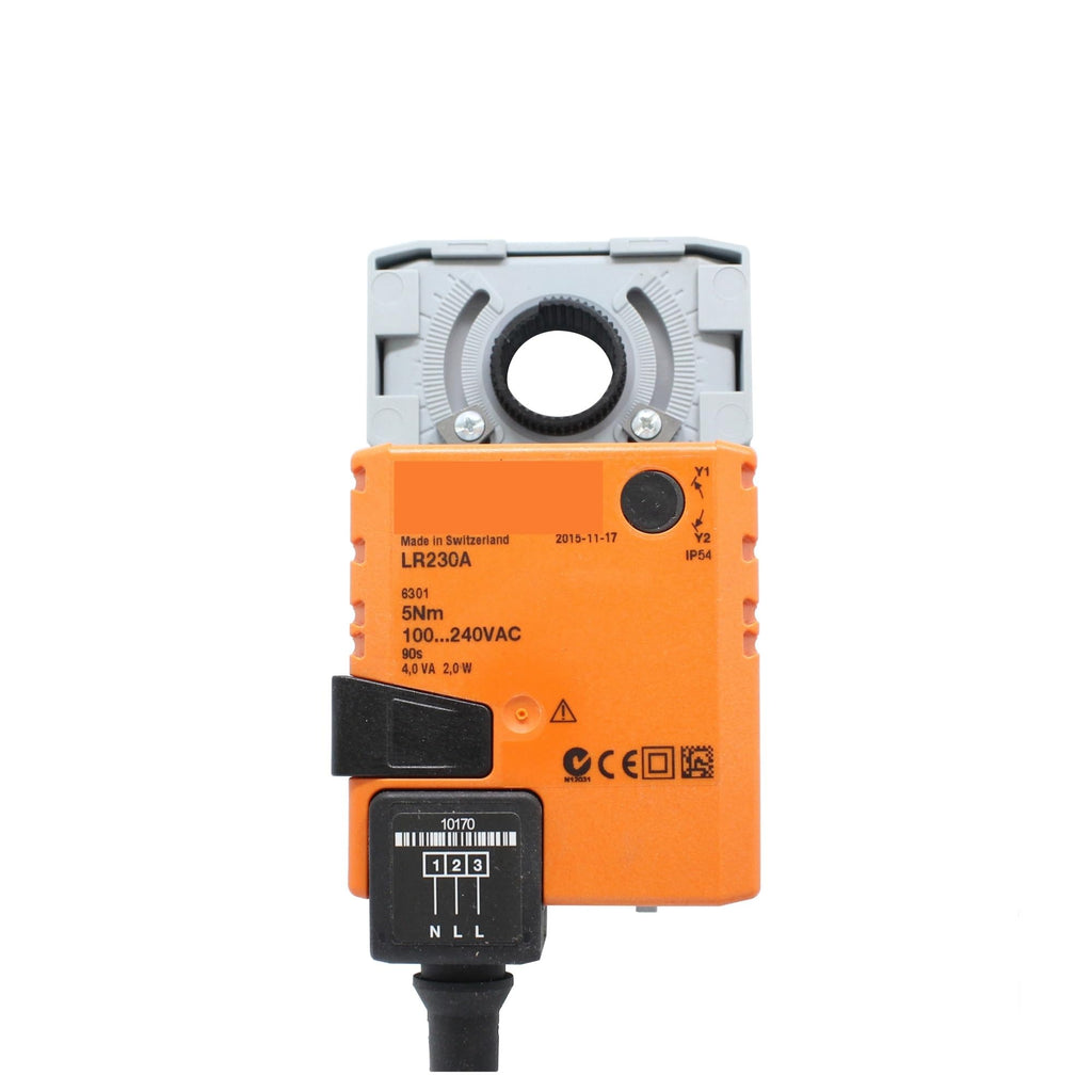 LR230A LRU230 LR230A-S AC230V Open-Close 5NM Valve act uator HVAC Systems Building Ventilation 1pcs(LR230A)