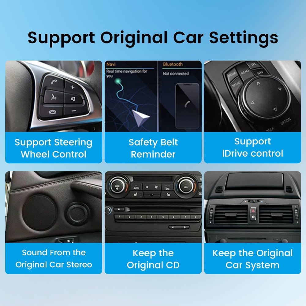 for BMW X3 E83 2006-2010 12.3" Octa Core 8G+64G Car CarPlay Android Auto Navigation Android Stereo GPS Radio Display IPS Touchscreen Headunit Tablet Media Player