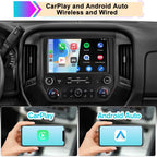 10.1” Car Radio Stereo for Chevy Silverado/GMC Sierra 2014–2018 | 2GB+64GB | Wireless CarPlay & Android Auto | DSP | Backup Camera | SWC | Bluetooth | FM/AM/Radio | SWC | WiFi
