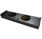 Fits 2009-2015 Ford F150 Crew Cab Dual 12" Rhino-Coated Sub Box ASC