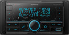 KENWOOD DPX395MBT Double DIN in-Dash Digital Media Receiver with Bluetooth (Does not Play CDs), Mechless Car Stereo Receiver, Amazon Alexa Ready - Black, Plus SXV300V1 SiriusXM Tuner