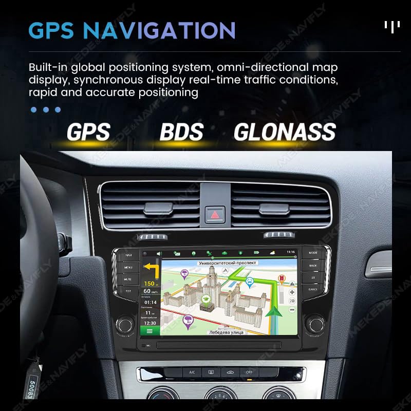 Android Car Stereo for VW Golf 7 MK7 2013-2018 Radio Head Unit 2GB+64GB